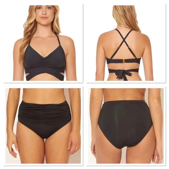 Bleu Rod Beattie Wrap X-Back Bikini Set - Picture 1 of 12